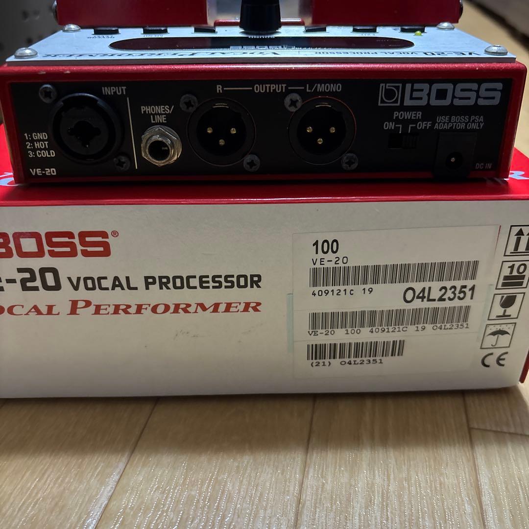 BOSS VE-20 電源アダプター付き