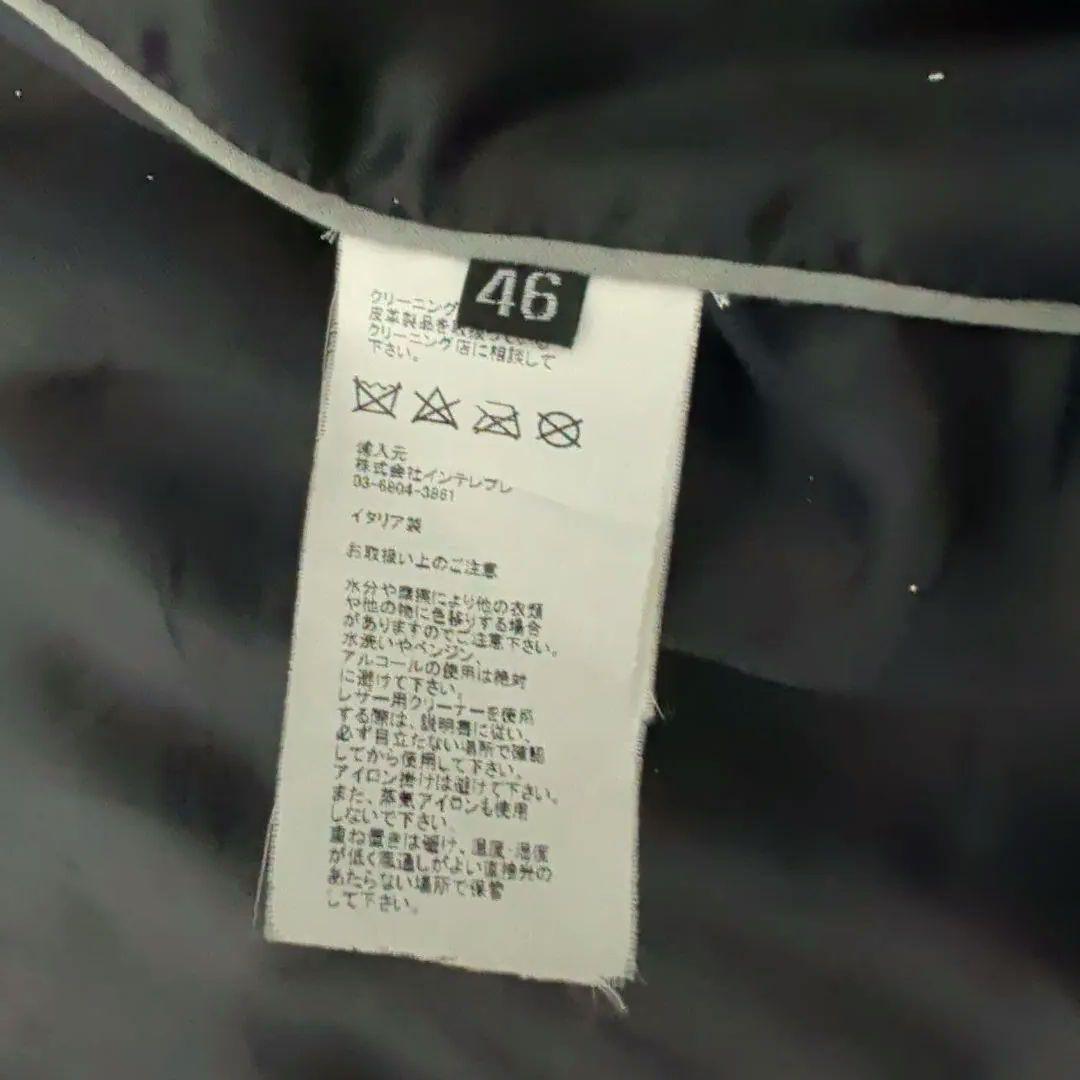 EMMETI ナッパーレザー スタンダードカラーブルゾン(JURI)