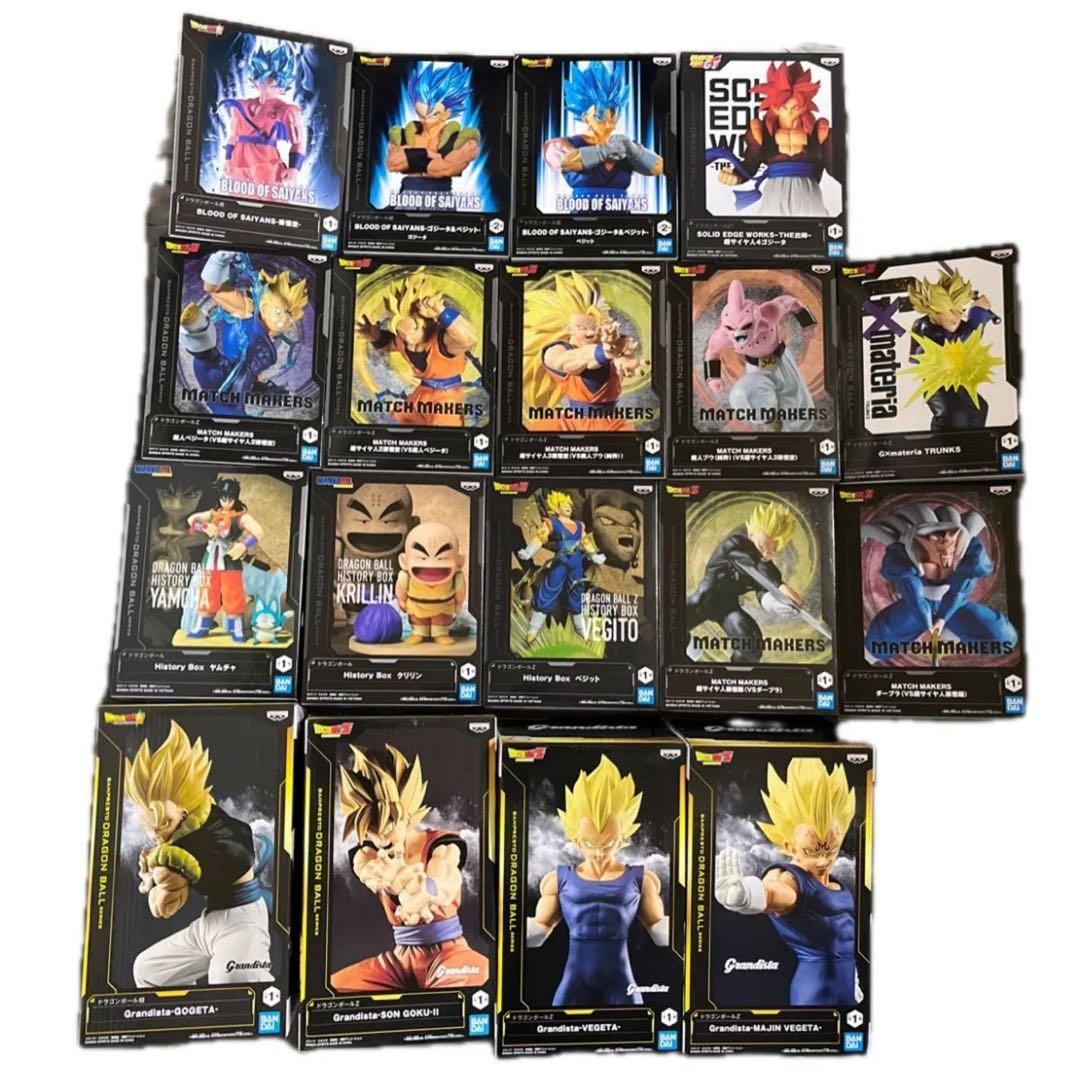 18個　フィギュア ドラゴンボール 孫悟空 ベジータ 孫悟飯 クリリン ヤムチャ