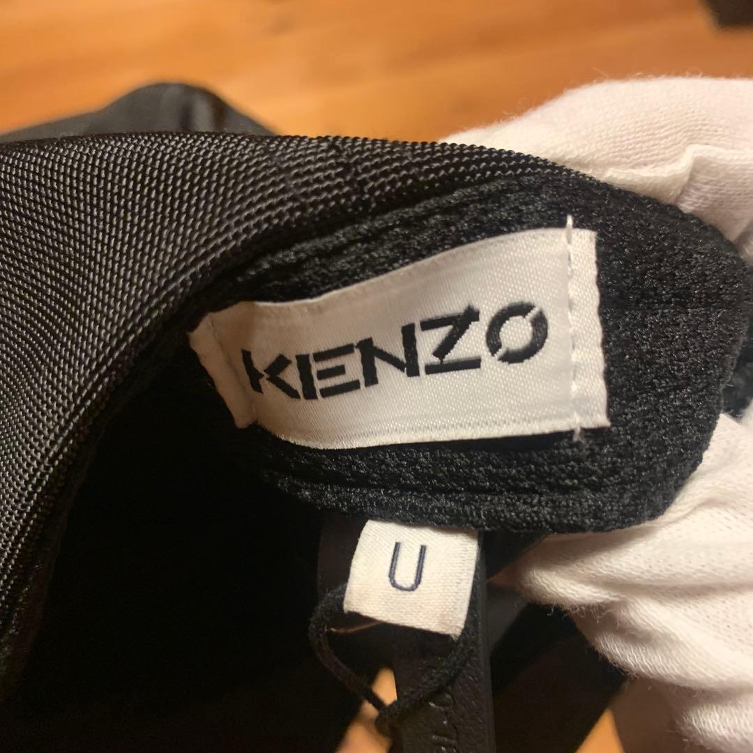 KENZOタイガーロゴ キャップ　ブラック