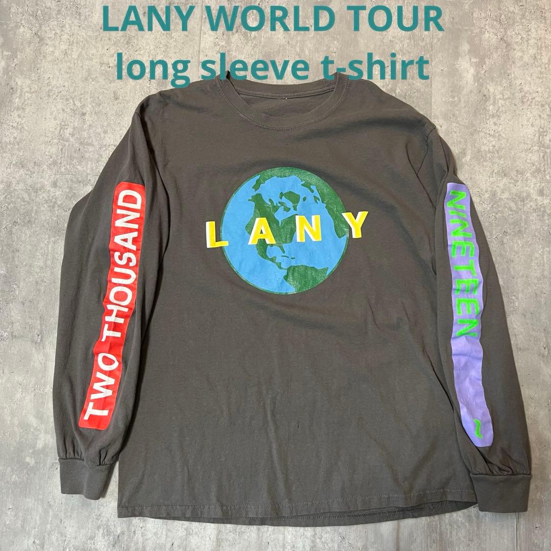 LANY WORLD tour ロングTシャツ　バンドT