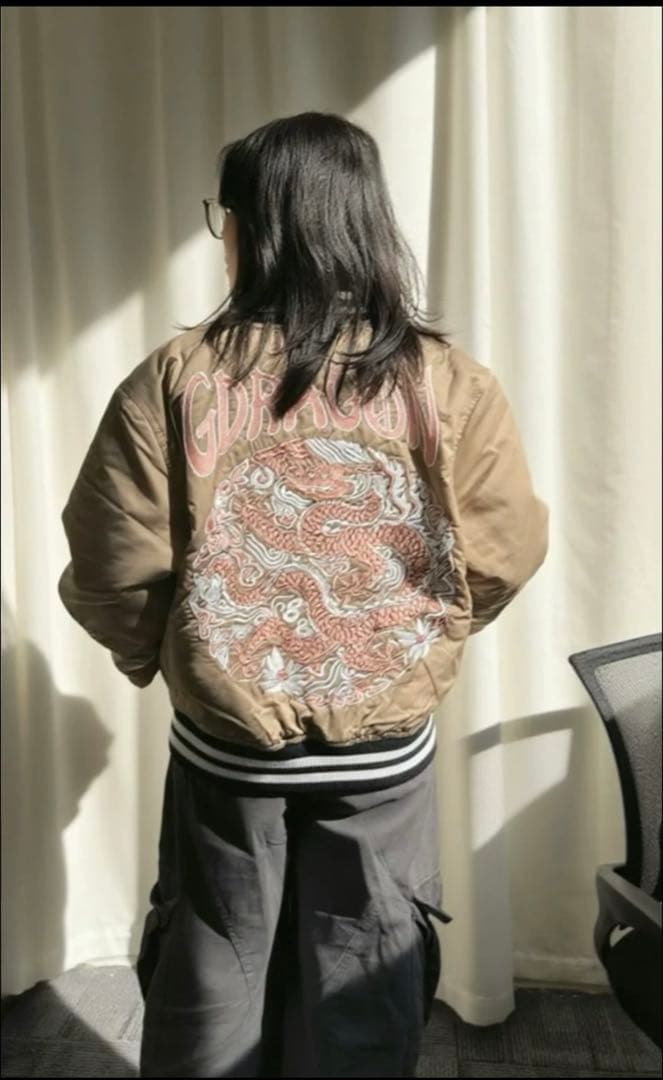 正規品 G-DRAGON Mサイズ アメリカmd　スカジャン