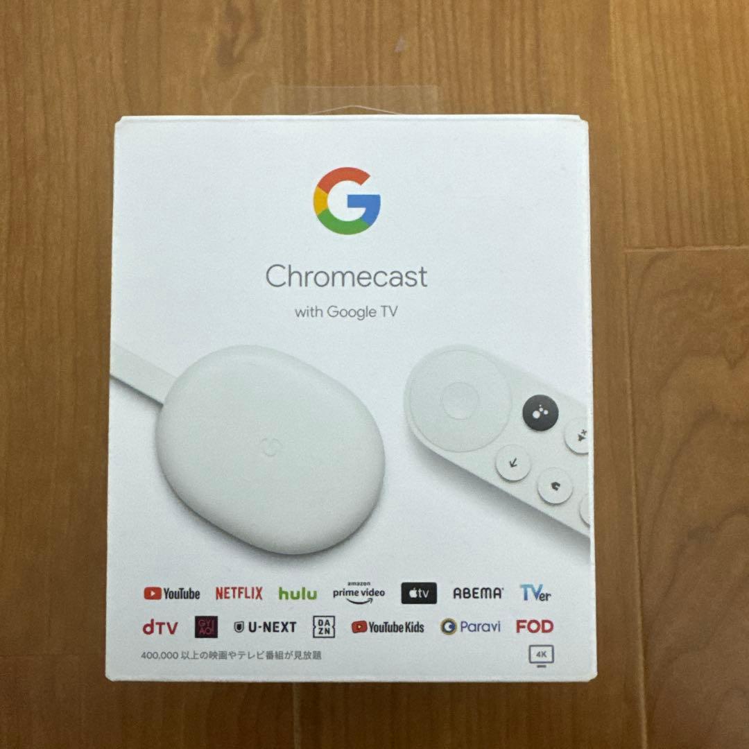 未使用 Google Chromecast with Google TV 4K
