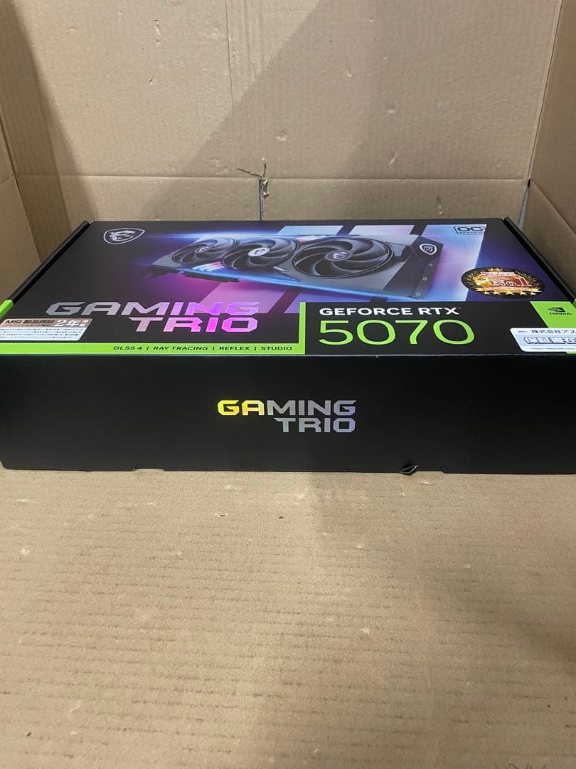 MSI GeForce RTX 5070 12G グラフィックスボード