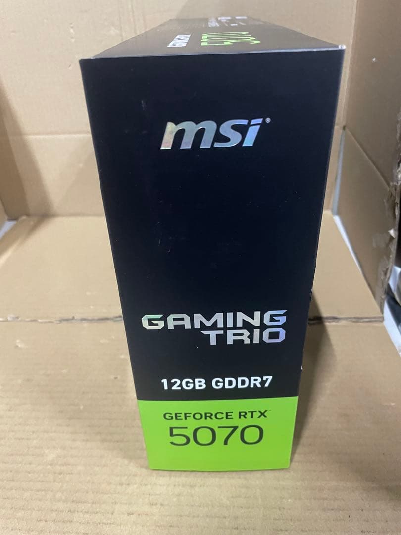 MSI GeForce RTX 5070 12G グラフィックスボード