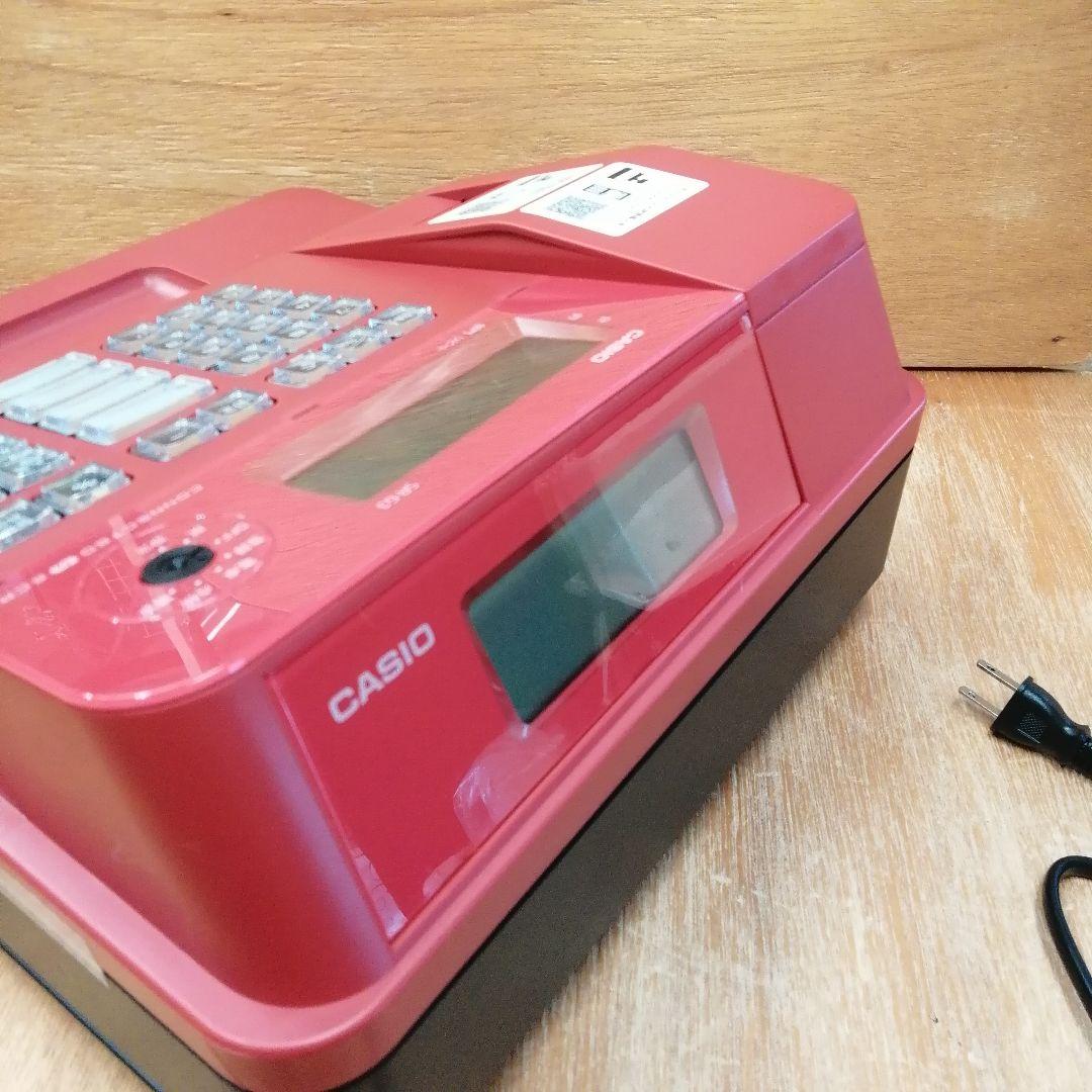 【ほぼ未使用】CASIO SR-G3 EX レジスター レッド