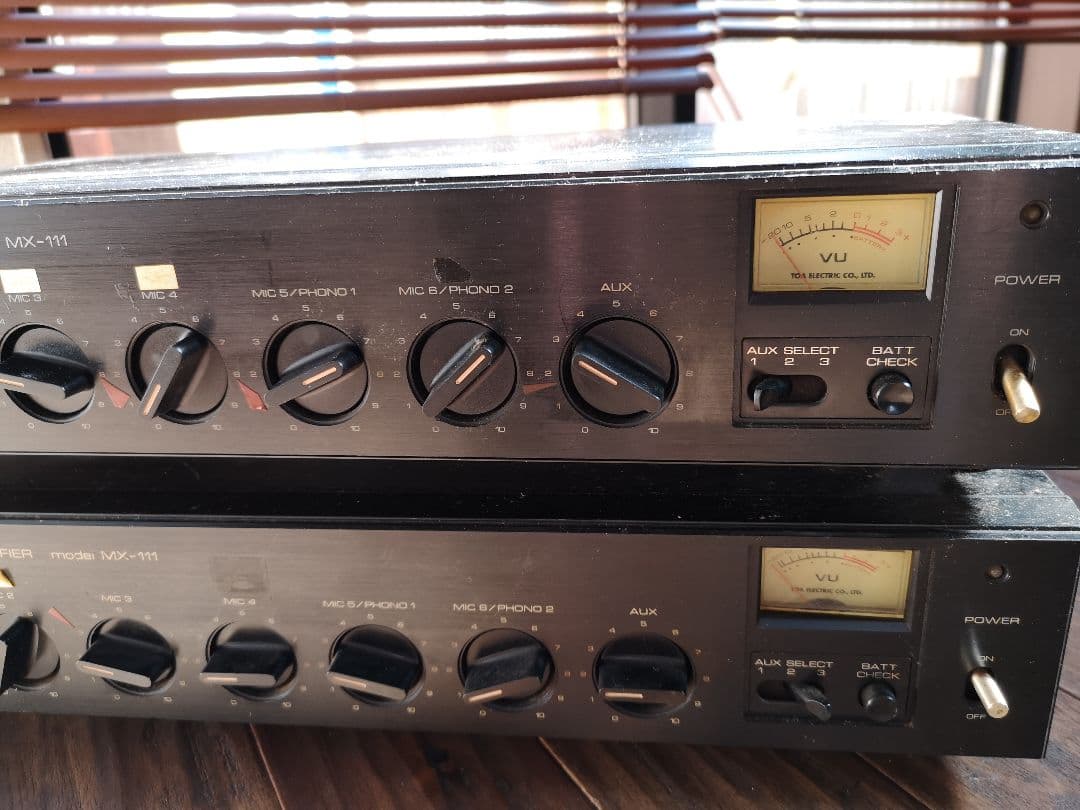 【値下げしました】TOA ミキサーアンプMX-111　東亜