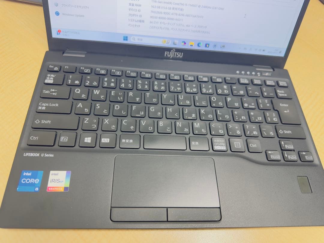 【美品】富士通 LIFEBOOK U9311/F i5/16GB/512GB