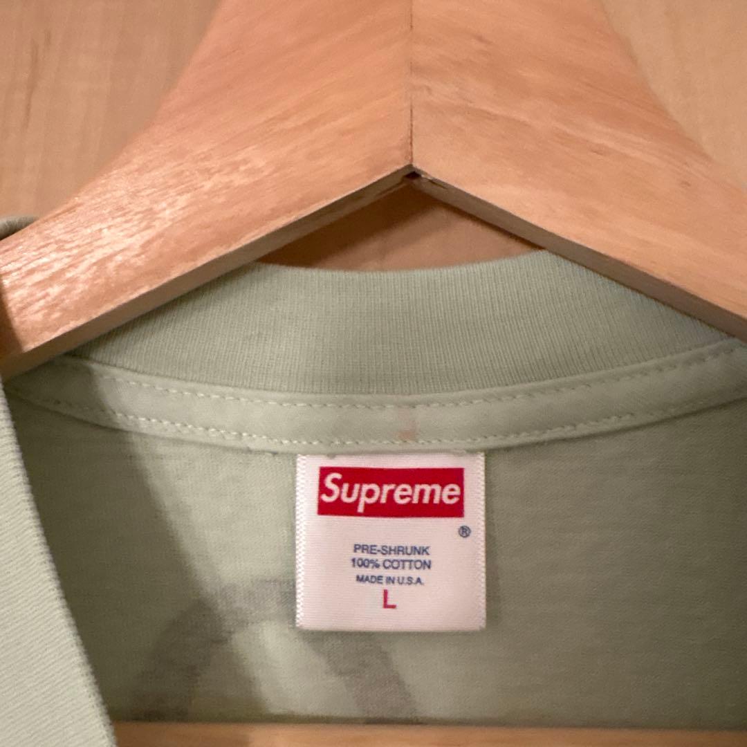 Asspizza Triple Logo Tee L ライトグリーン