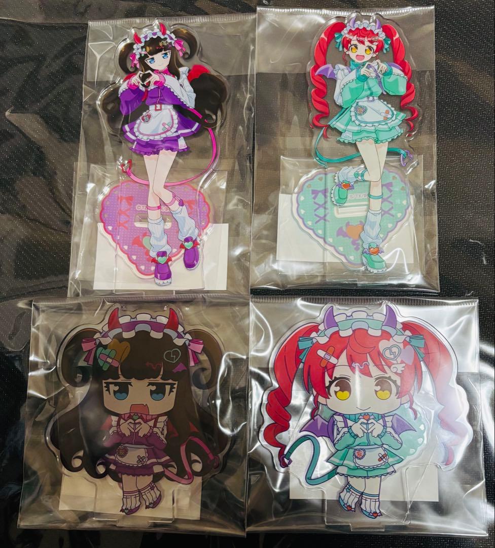 プリパラ　ハートデビデビパーティ　デビパ　あろま　みかん　アクリルスタンド