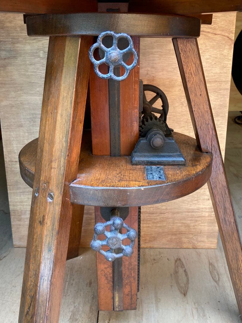 アンティーク昭和初期の測量台