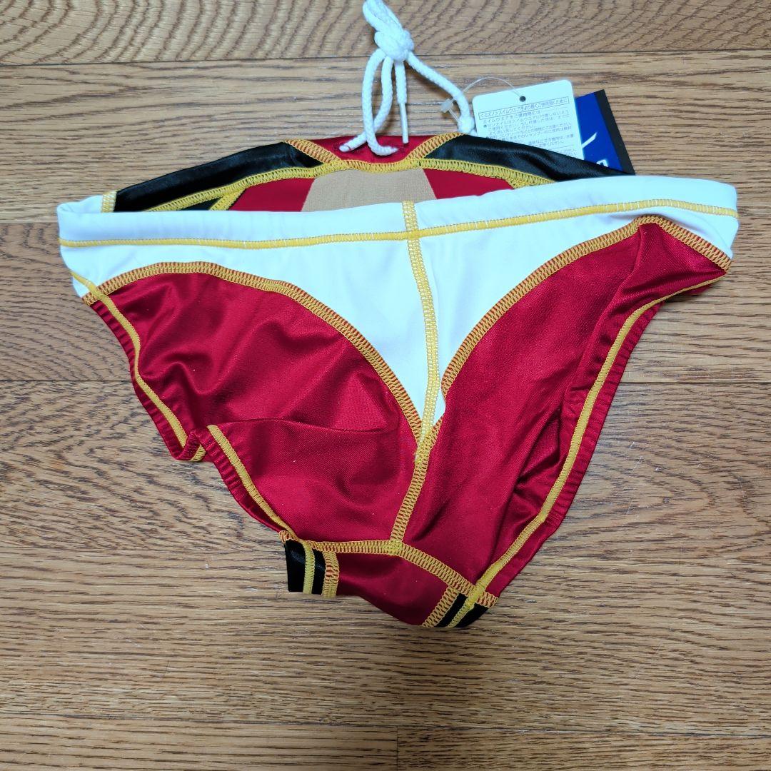 Mizuno 競泳用水着 レッド/ブラック