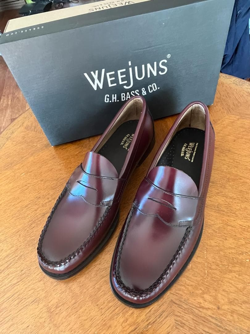 ★たか様　G.H.BASS WEEjUNS ローファー／ワイン色 サイズ９/ D