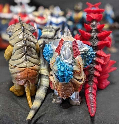 ウルトラマンダイナ＆登場怪獣・宇宙人（バンダイ）ソフビフィギュア14体セット