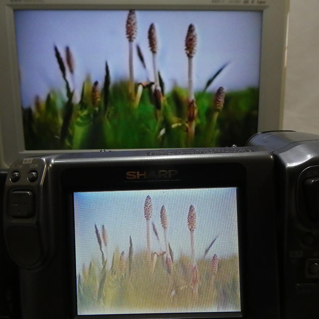 動作良好　VideoHi8 シャープVL-HL55 8ミリビデオカメラDVD化に