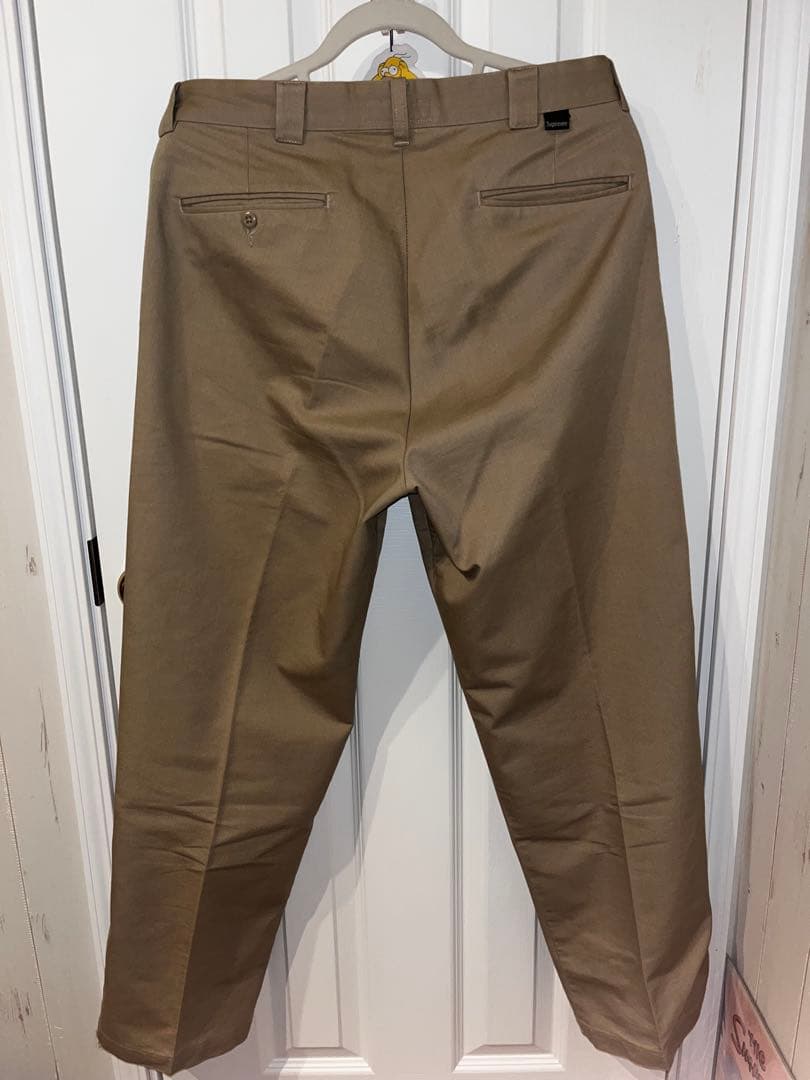 美品 Supreme Work Pants ベージュ W32