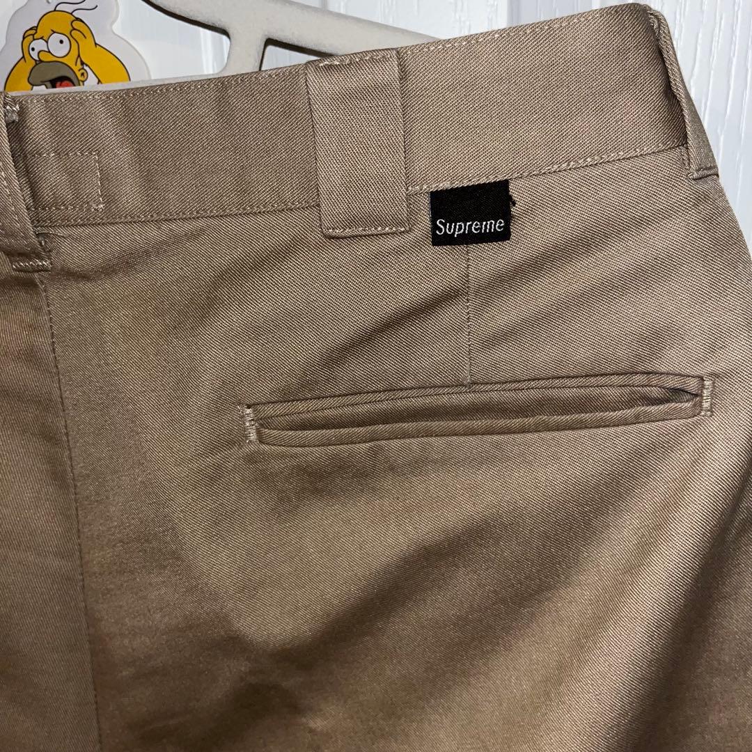 美品 Supreme Work Pants ベージュ W32