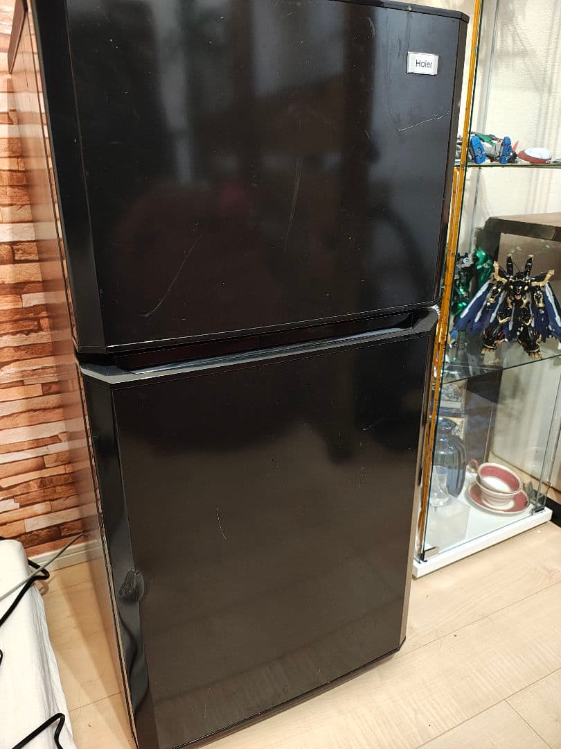 Haier 2ドア冷蔵庫 106L 2016年製 JR-N106K ブラック