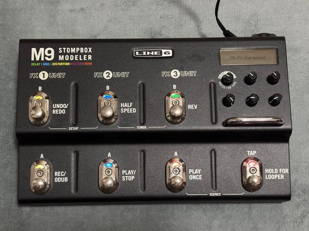 LINE6 M9 Stompbox Modeler エフェクター【ジャンク】