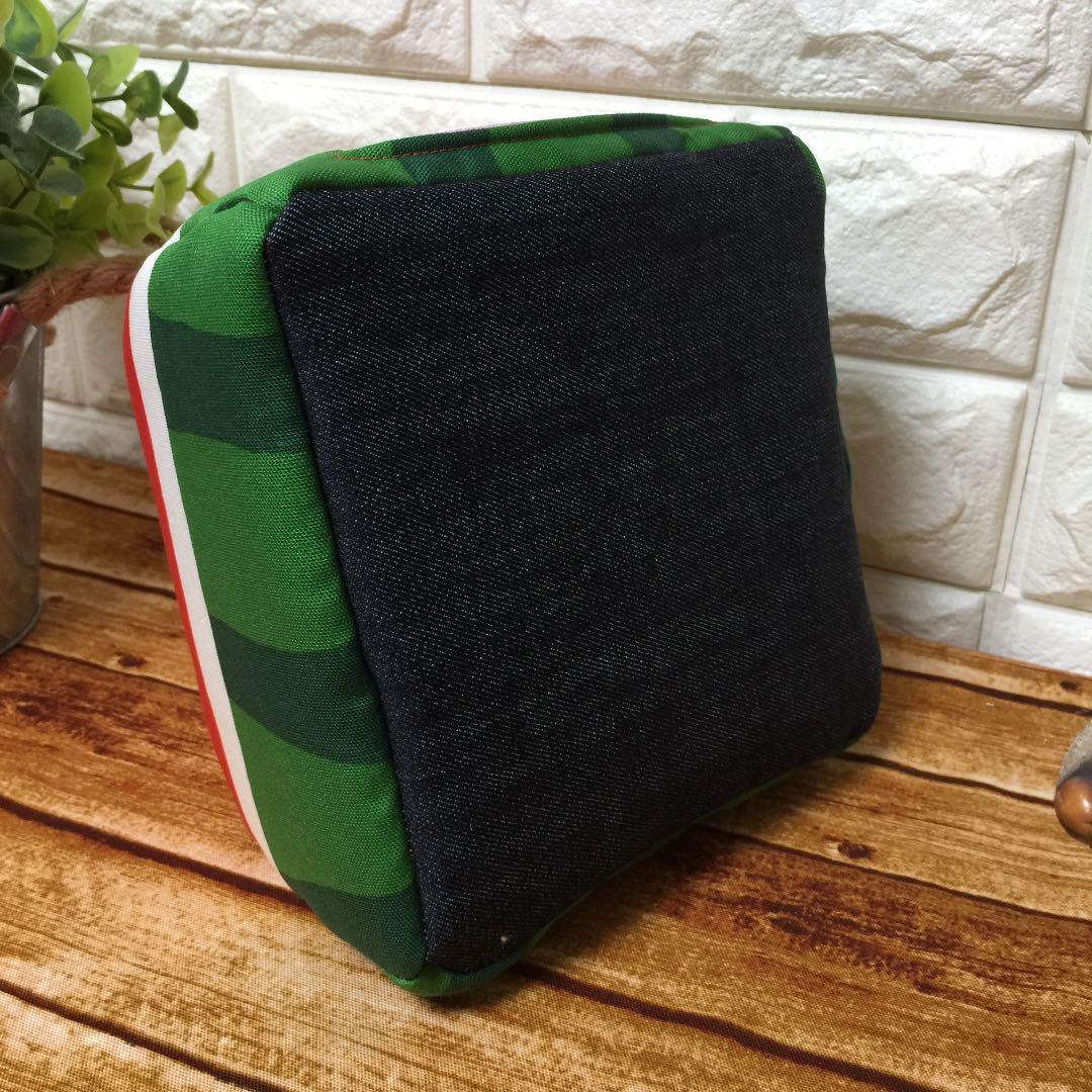 ハリネズミ寝袋 ドーム型スイカ赤