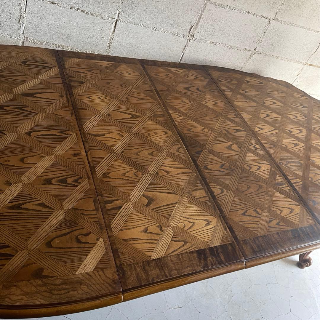 アンティーク　エクステンション ダイニングテーブル