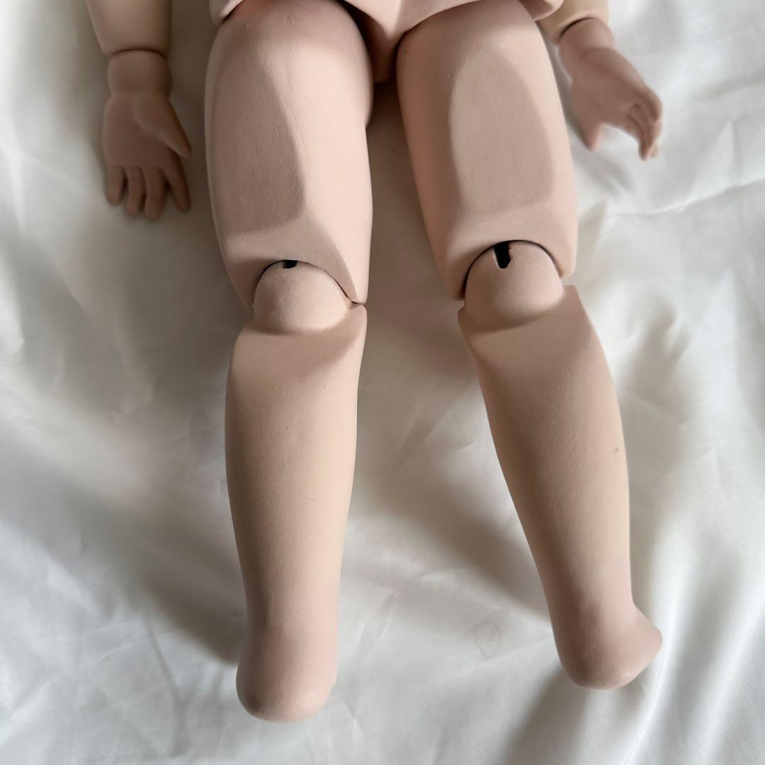 ビスクドール　ウィッグ付き　ドレス一式は付きません着用例