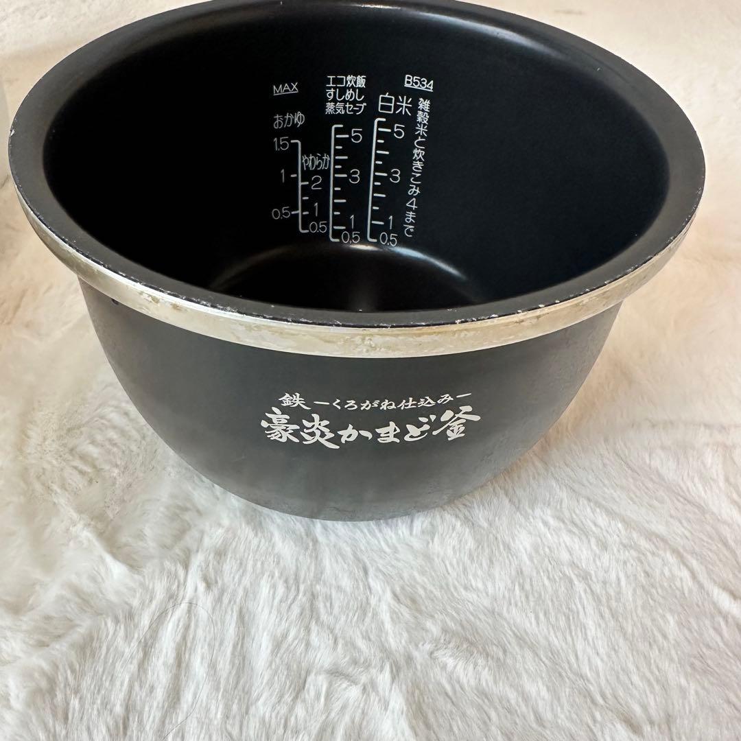 象印 圧力IH炊飯ジャー NW-KB10 炎舞炊き 5.5合炊き