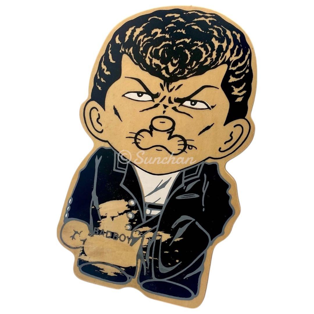 【当時物】 BE-BOP ビー・バップ・ハイスクール 木製スタンド 昭和レトロ