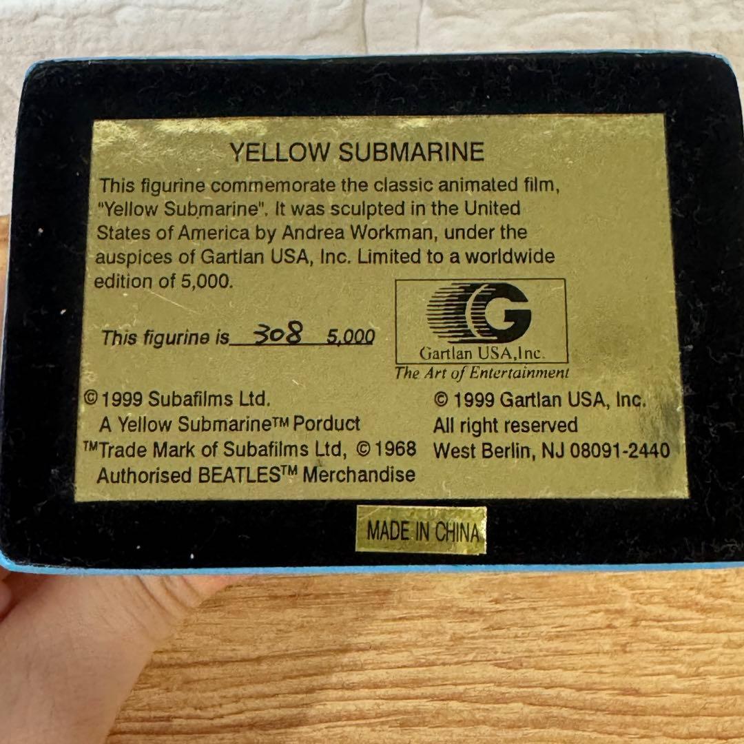 ビートルズ　イエロー・サブマリンのフィギュア