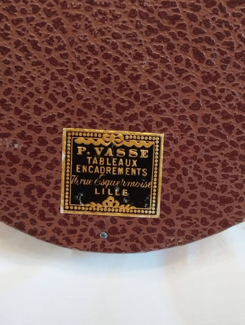 フランスアンティーク メダイヨン MATTEI作 マリア像