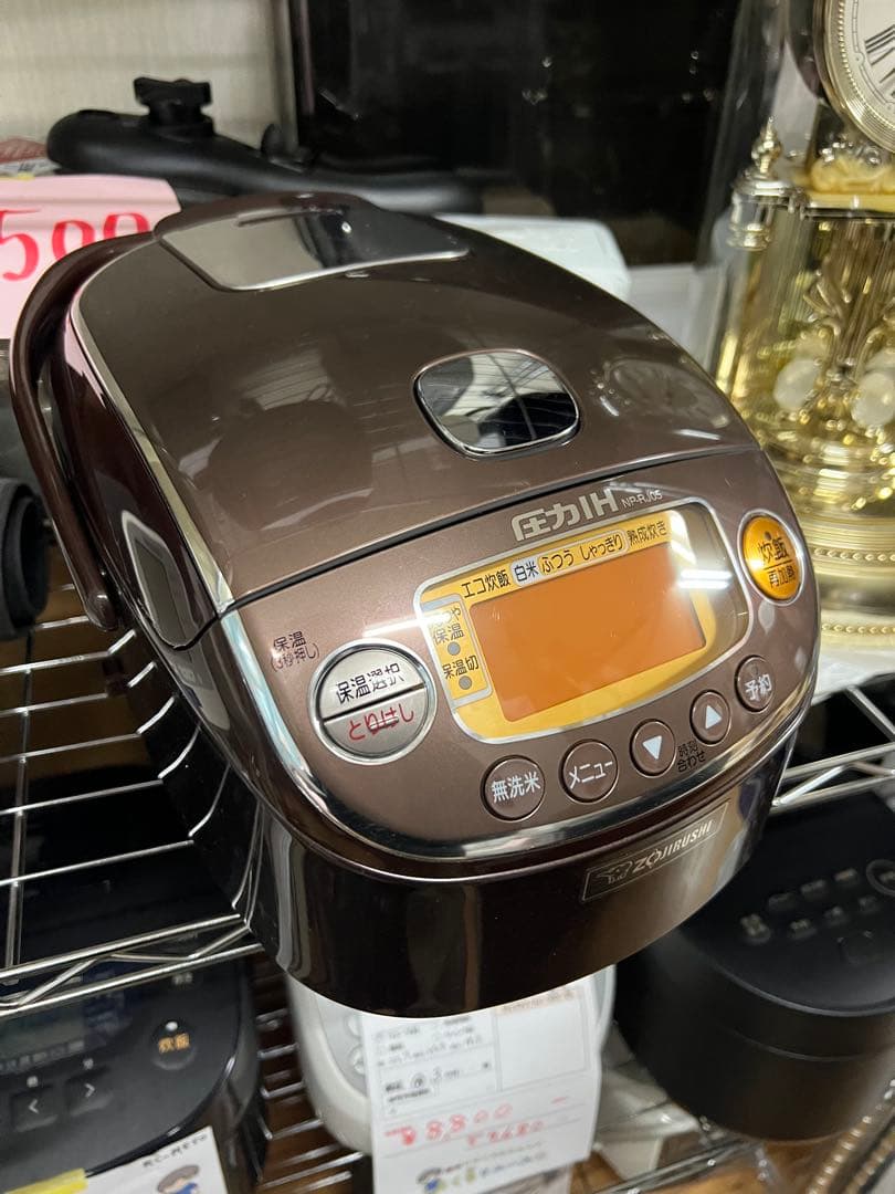 【未使用】極め炊き　象印　ジャー炊飯器 NP-RJ05　炊飯器　3号　2015年