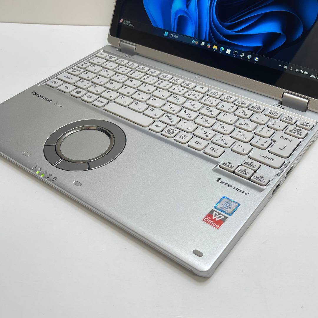 Windowsノート本体 #748 2in1 PANASONIC CF-QV8 i5-8365U 8GB