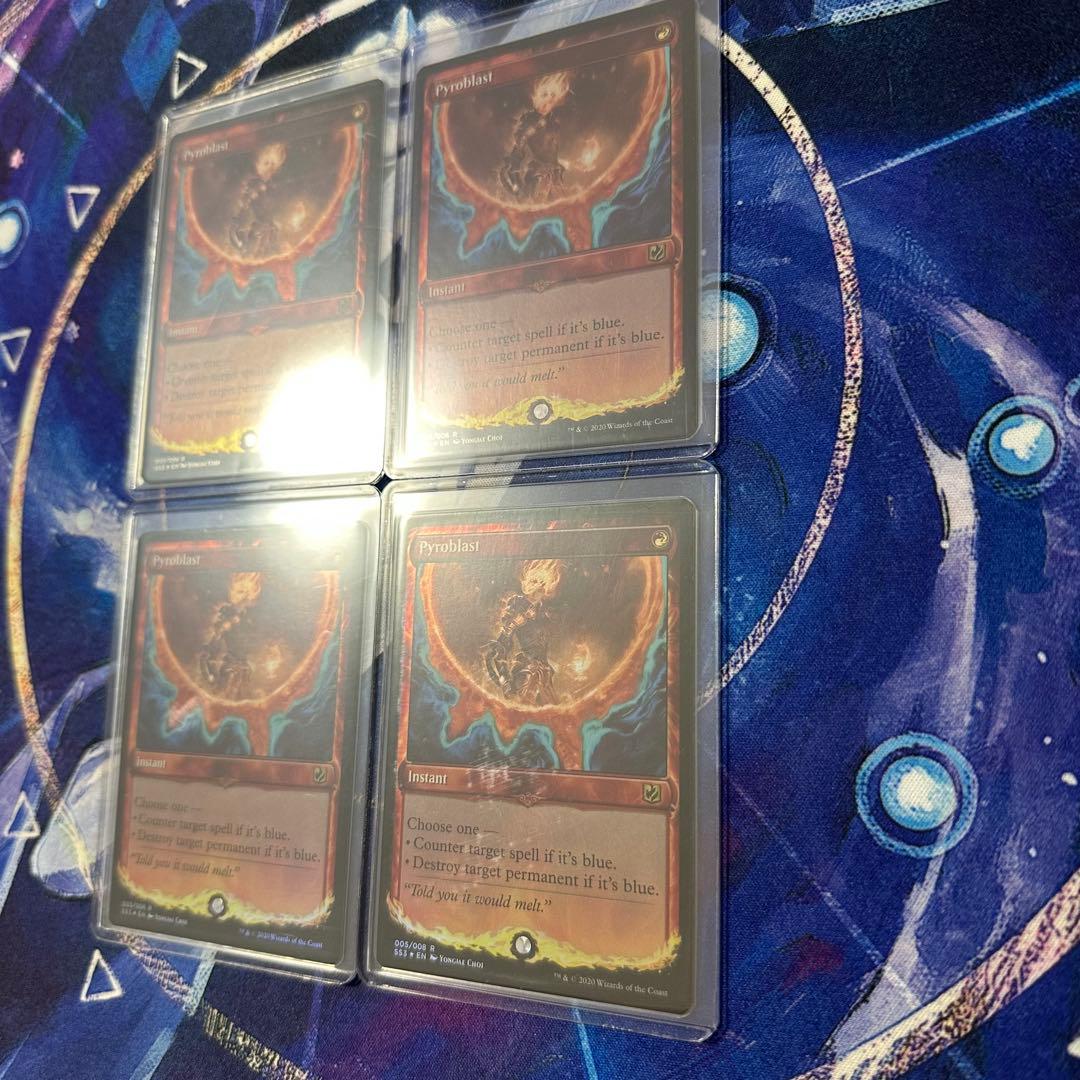 MTG/紅蓮破/Pyroblast(SS3)Foil×4