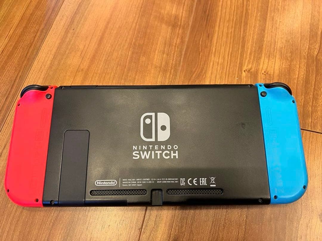 Nintendo Switch 本体 青/赤 128Gのマイクロsd付属