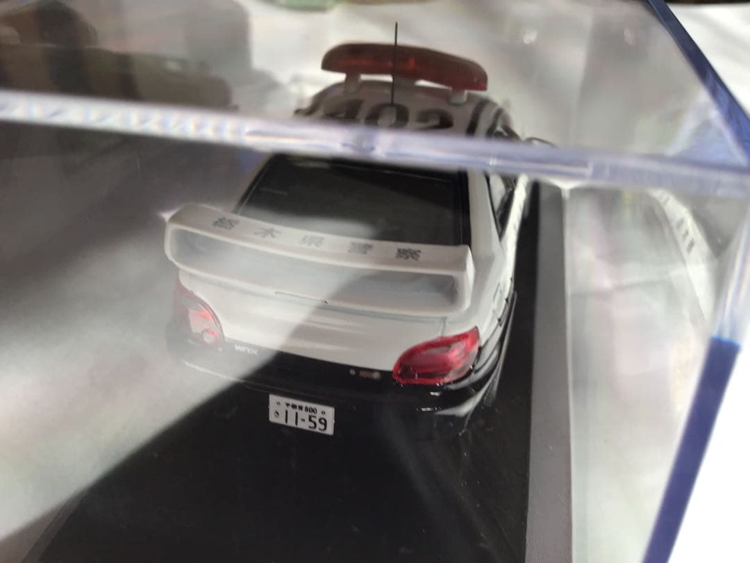 レイズ 1／43スバルインプレッサWRX STIパトロールカー栃木県警察2004