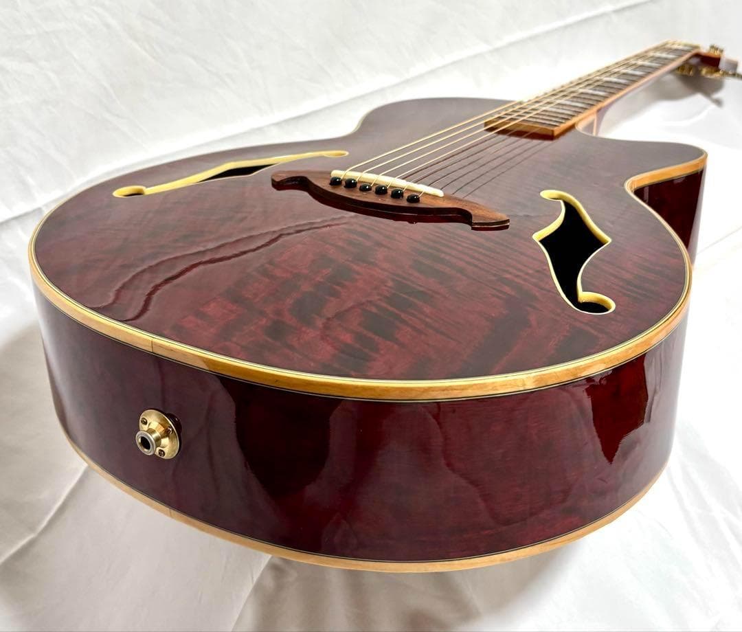 新品弦張替済　Zenn エレアコ ZF33CE fホール グローバーペグ美品