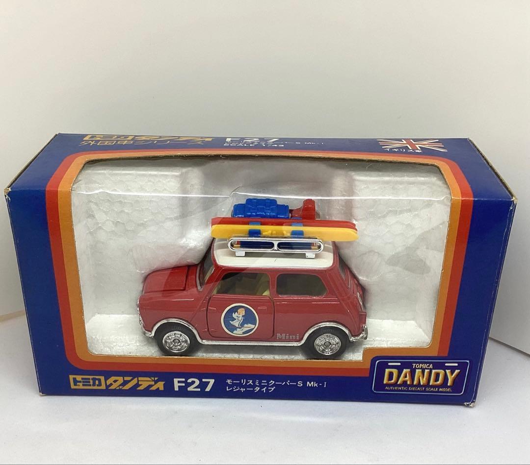 トミカダンディ　ミニクーパーレジャータイプスキーセット　青箱絶版レア美品