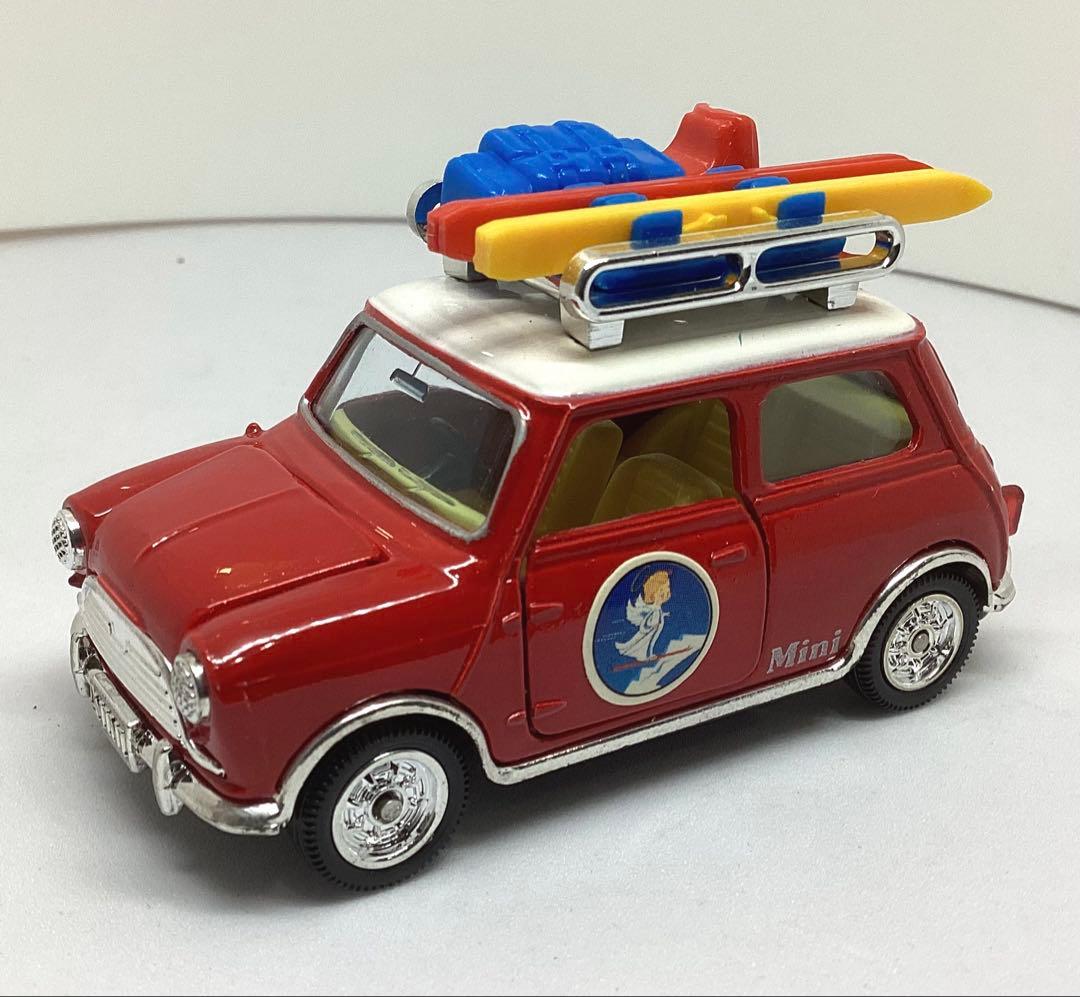 トミカダンディ　ミニクーパーレジャータイプスキーセット　青箱絶版レア美品