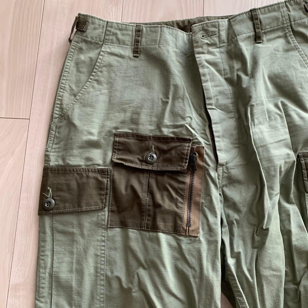 寺門ジモン/ネイチャージモン　ミリタリーカーゴパンツ　GODWIND別注/日本製