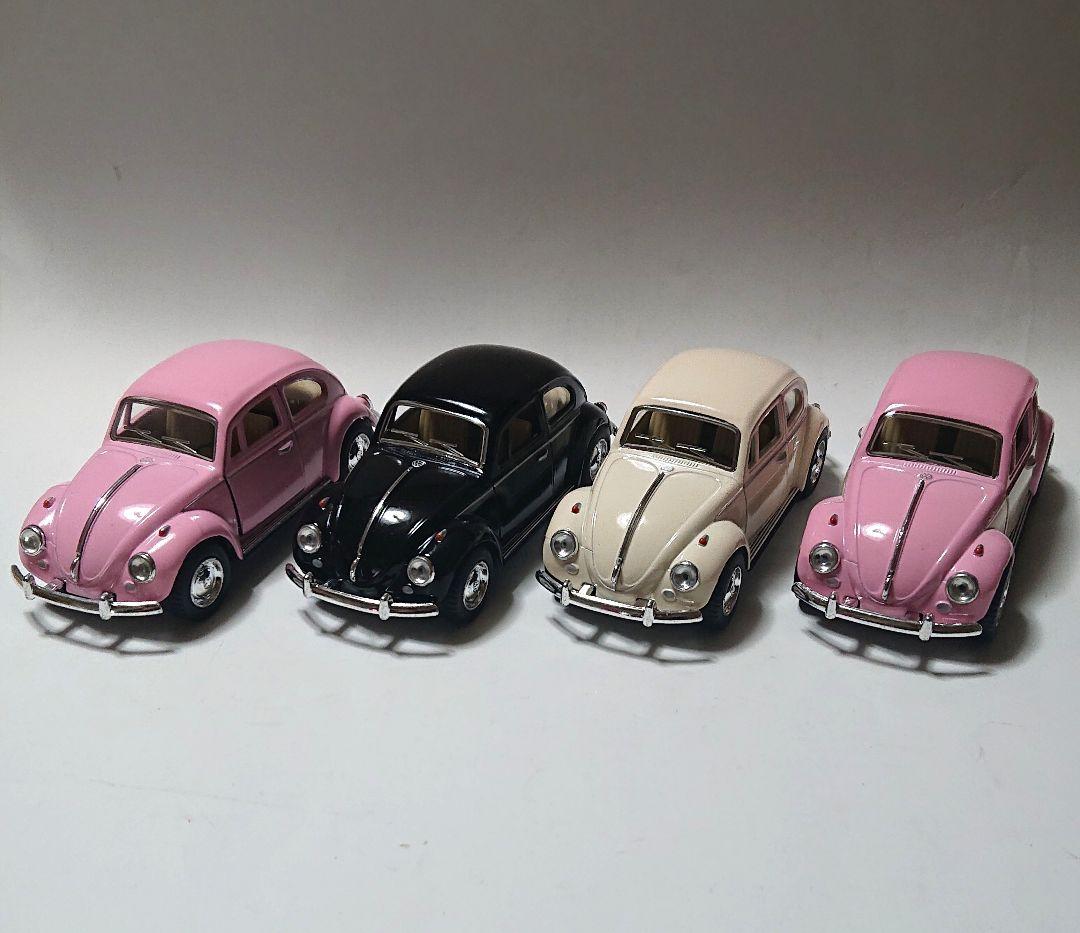 キンスマート 1/32 フォルクスワーゲンビートル4種セット 新品未使用保管品
