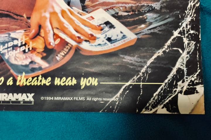 映画パルプ・フィクション　当時物ビンテージ　本物ポスター