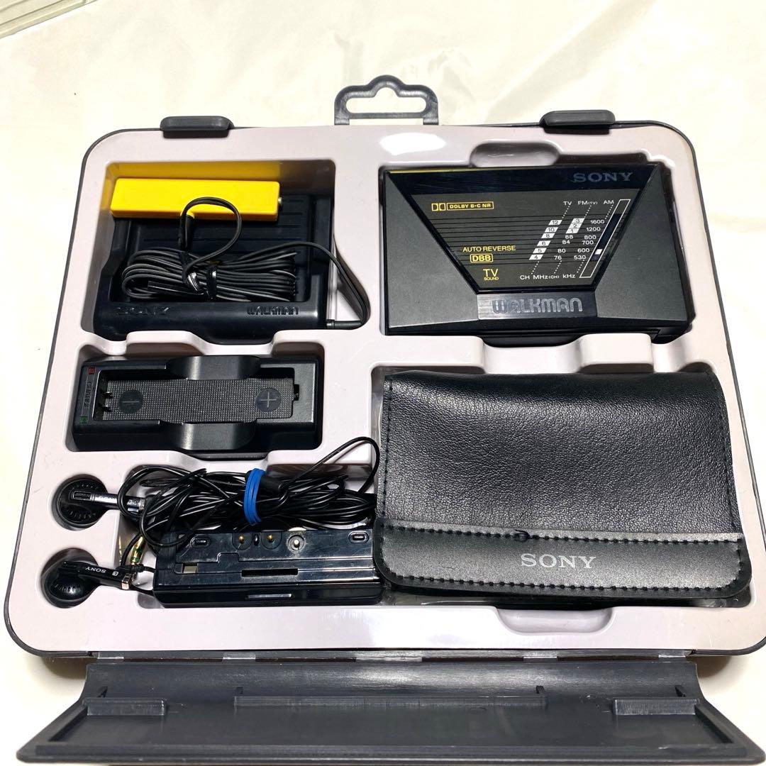 貴重 SONY WALKMAN ソニーウォークマン WM‐F550C 1988年