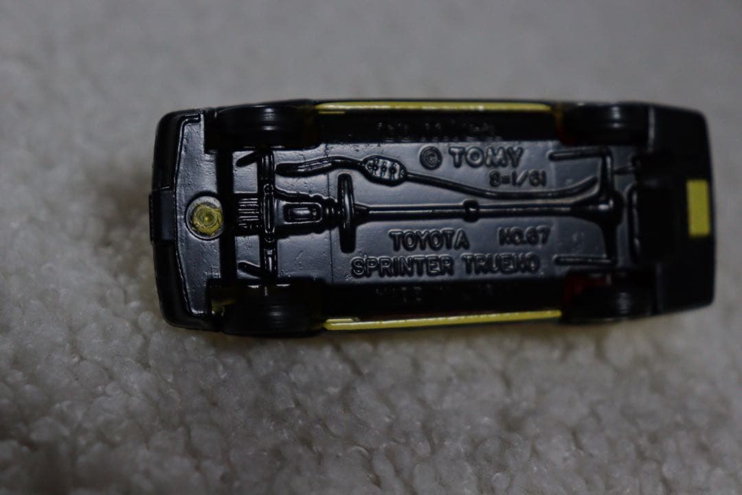 日本製　トミカ　トヨタ　スプリンター　トレノNO.67 箱無し