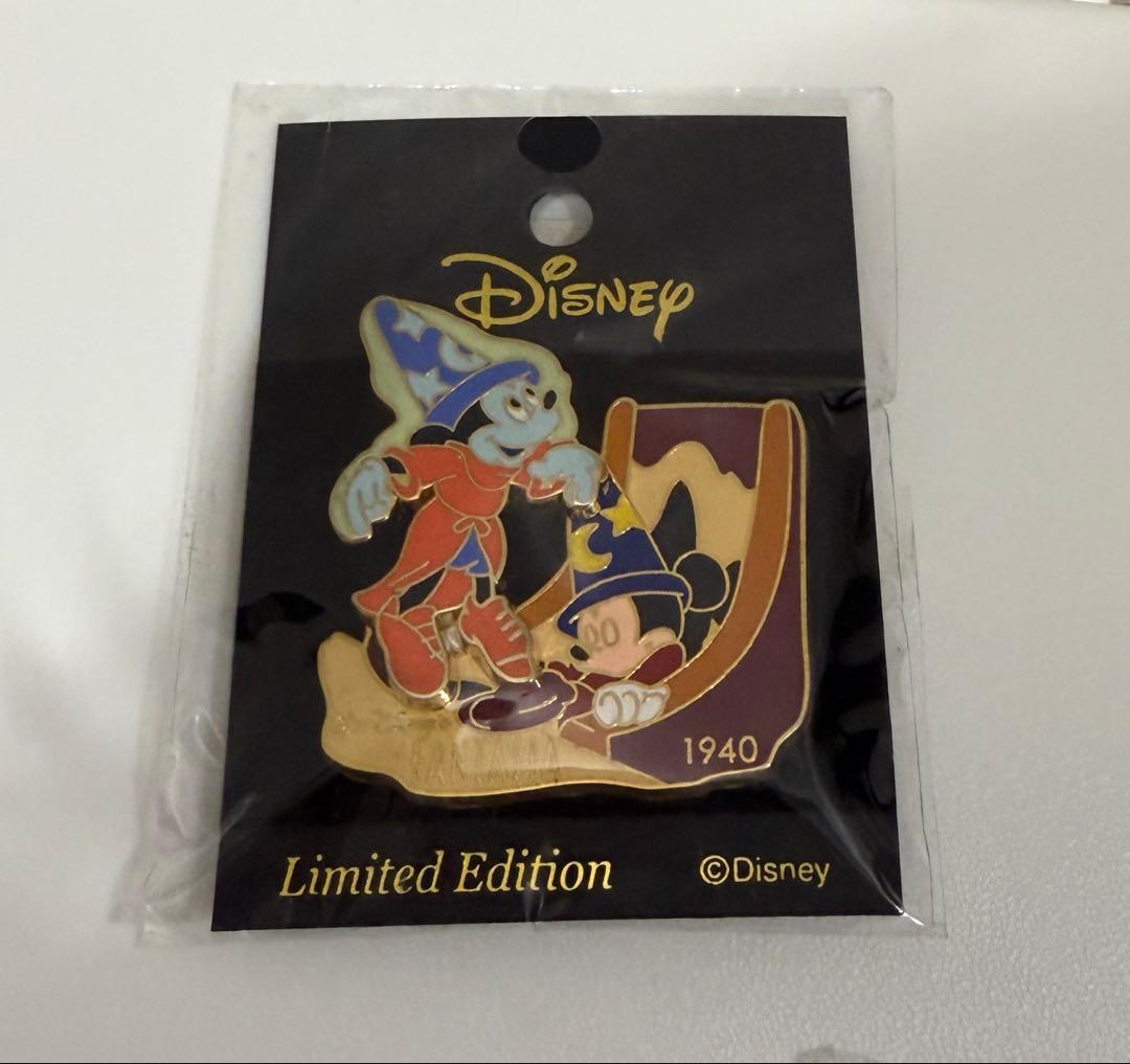 ディズニー　ピンバッジ　ピンバッチ　ミッキー　ファンタジア　Disney