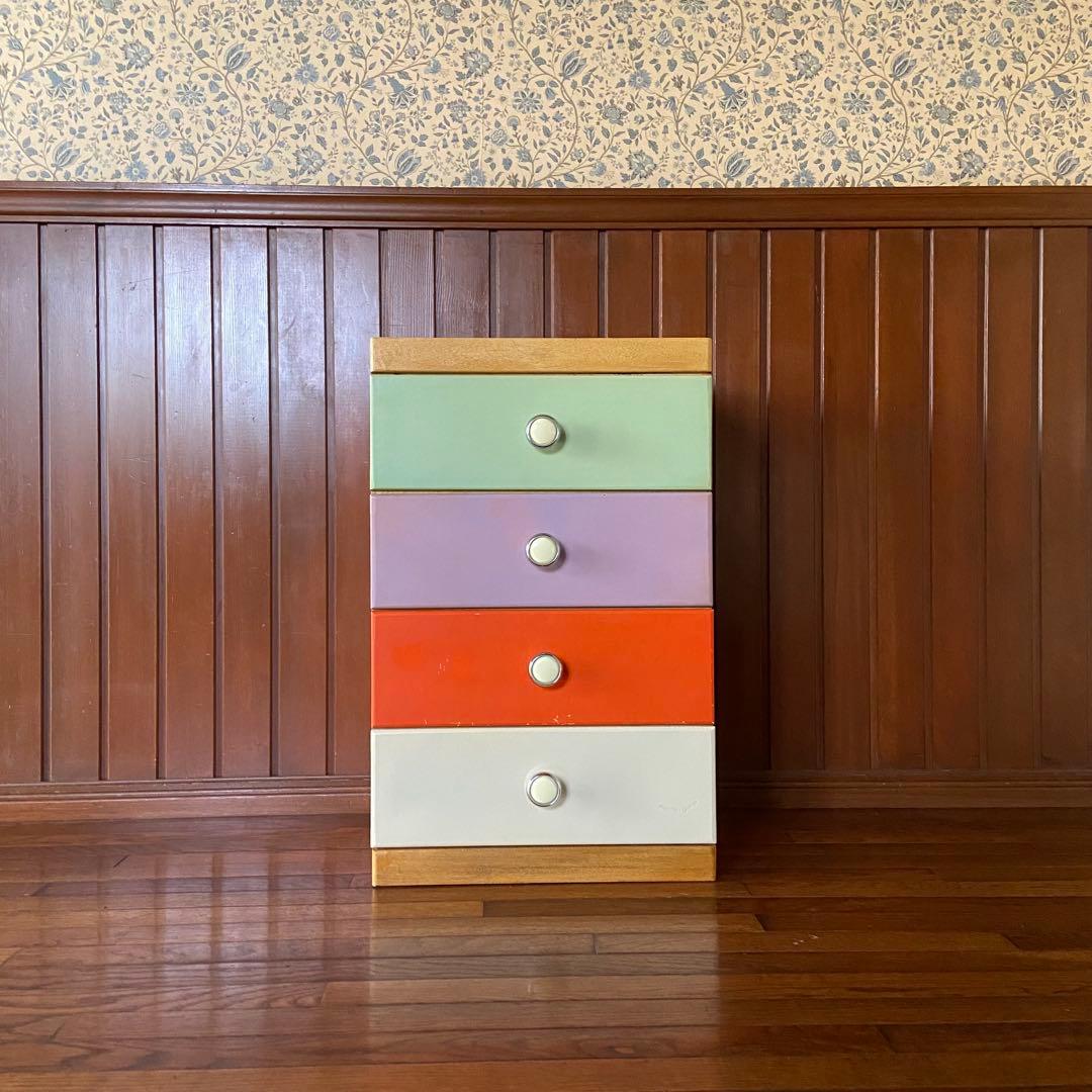 昭和レトロ　タンス　箪笥　レトロポップ　当時物