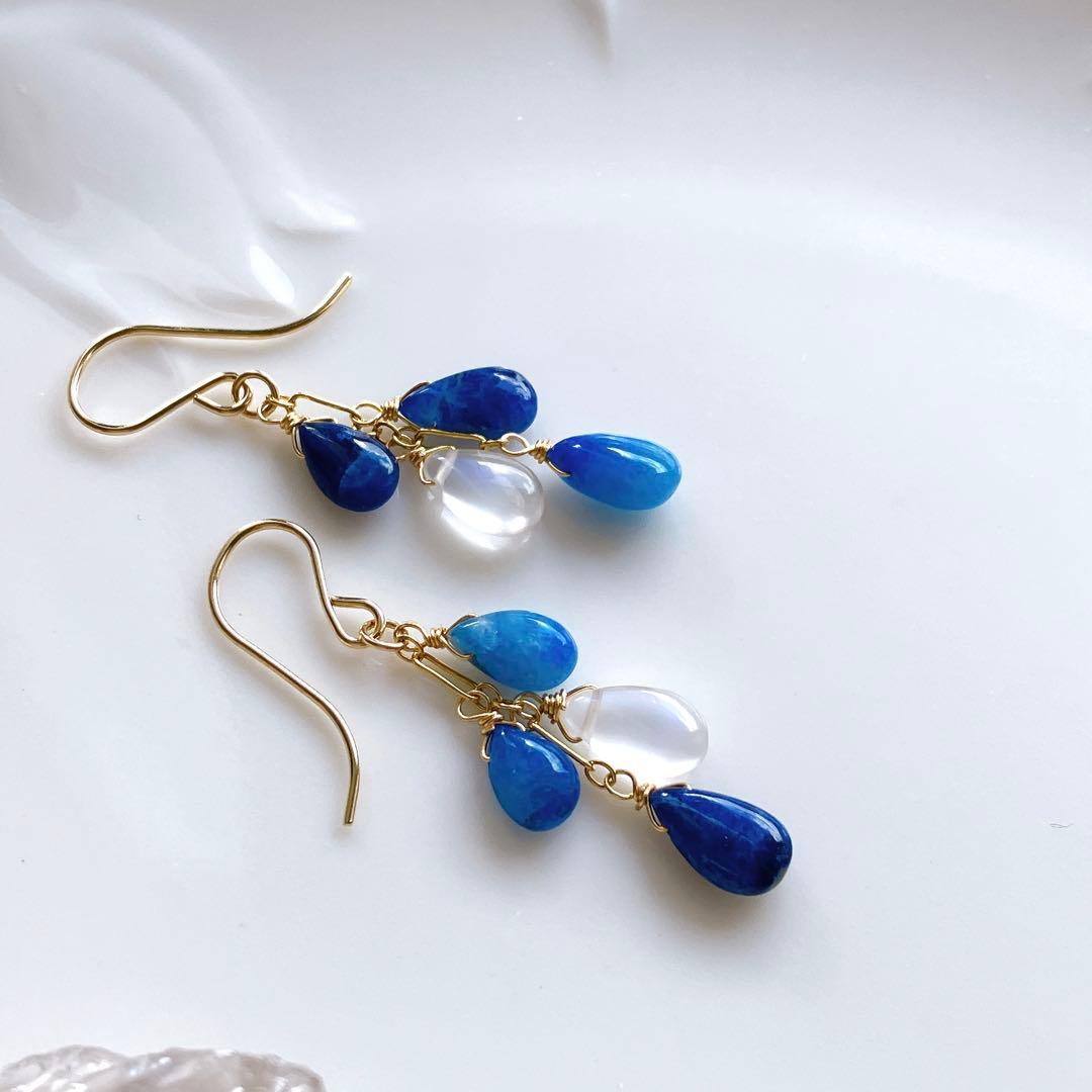 Kaya◆マルチカラートルマリンブレスレット✧14kgf