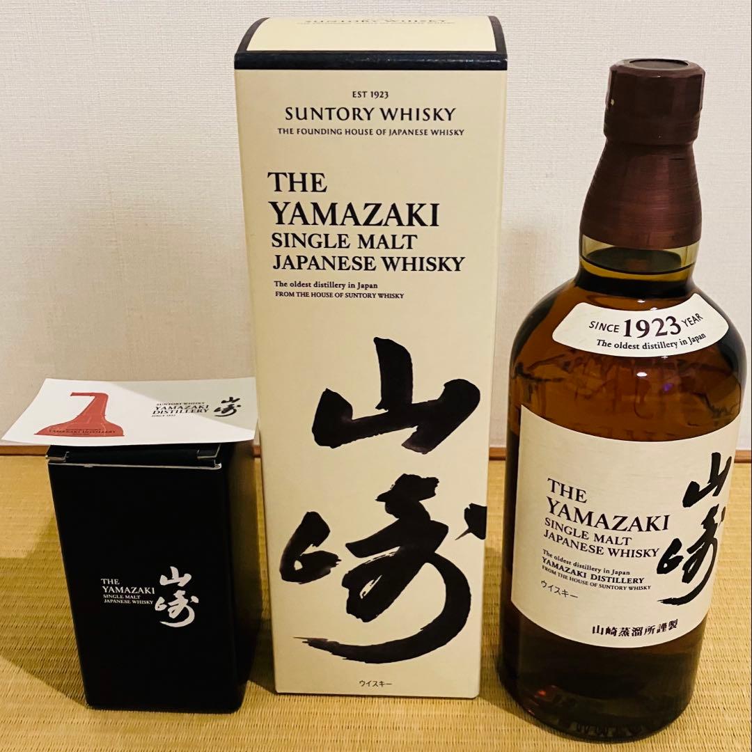 【未開封】サントリー 山崎 シングルモルトウイスキー　　700m