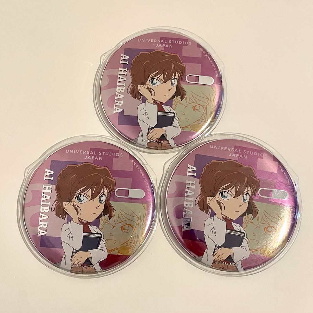 コナン缶バッジ8種セット（新品・未使用USJクールジャパン/ランダム）