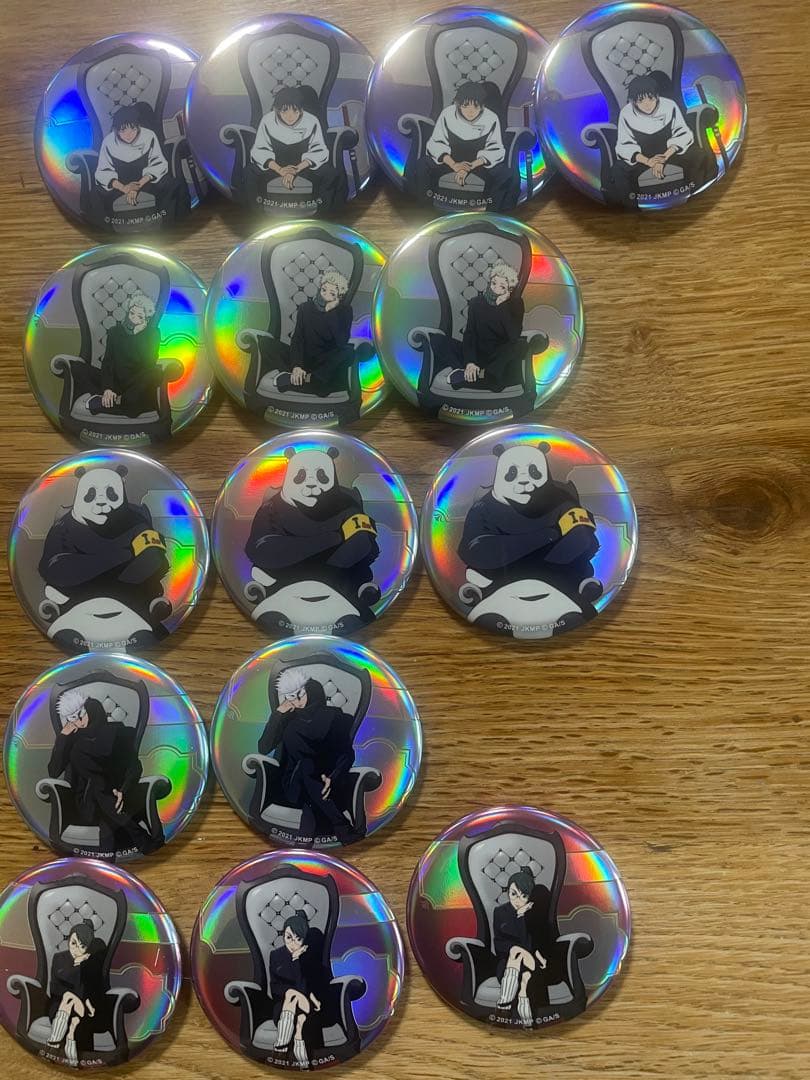 呪術廻戦,バラ売り◯,五条悟,乙骨憂太,狗巻棘,禪院真希,パンダ