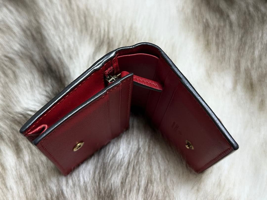 GUCCI チェリー二つ折り財布